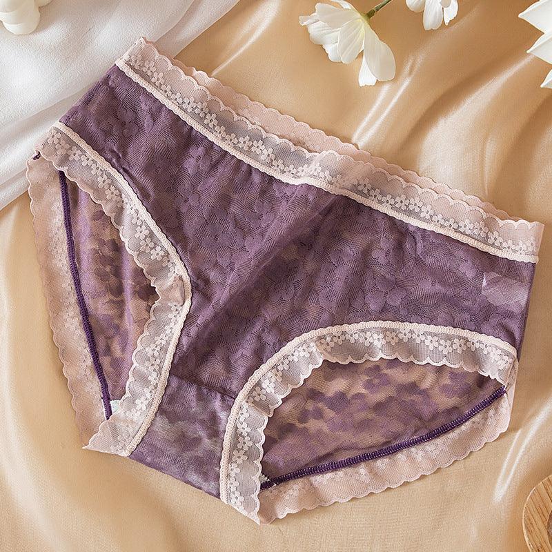 cc1066-lace-mid-waist-underwear-soo-soo-cool-fashion-online-store-3 - SOO SOO COOL Fashion Online Store