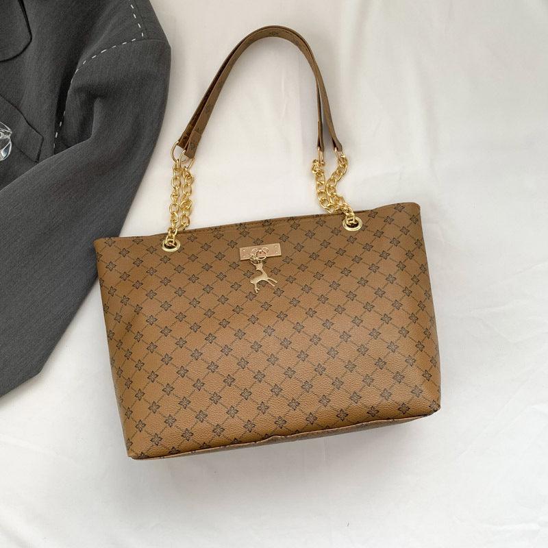 cc1078-retro-commuter-texture-chain-shoulder-bag-soo-soo-cool-fashion-online-store-9 - SOO SOO COOL Fashion Online Store