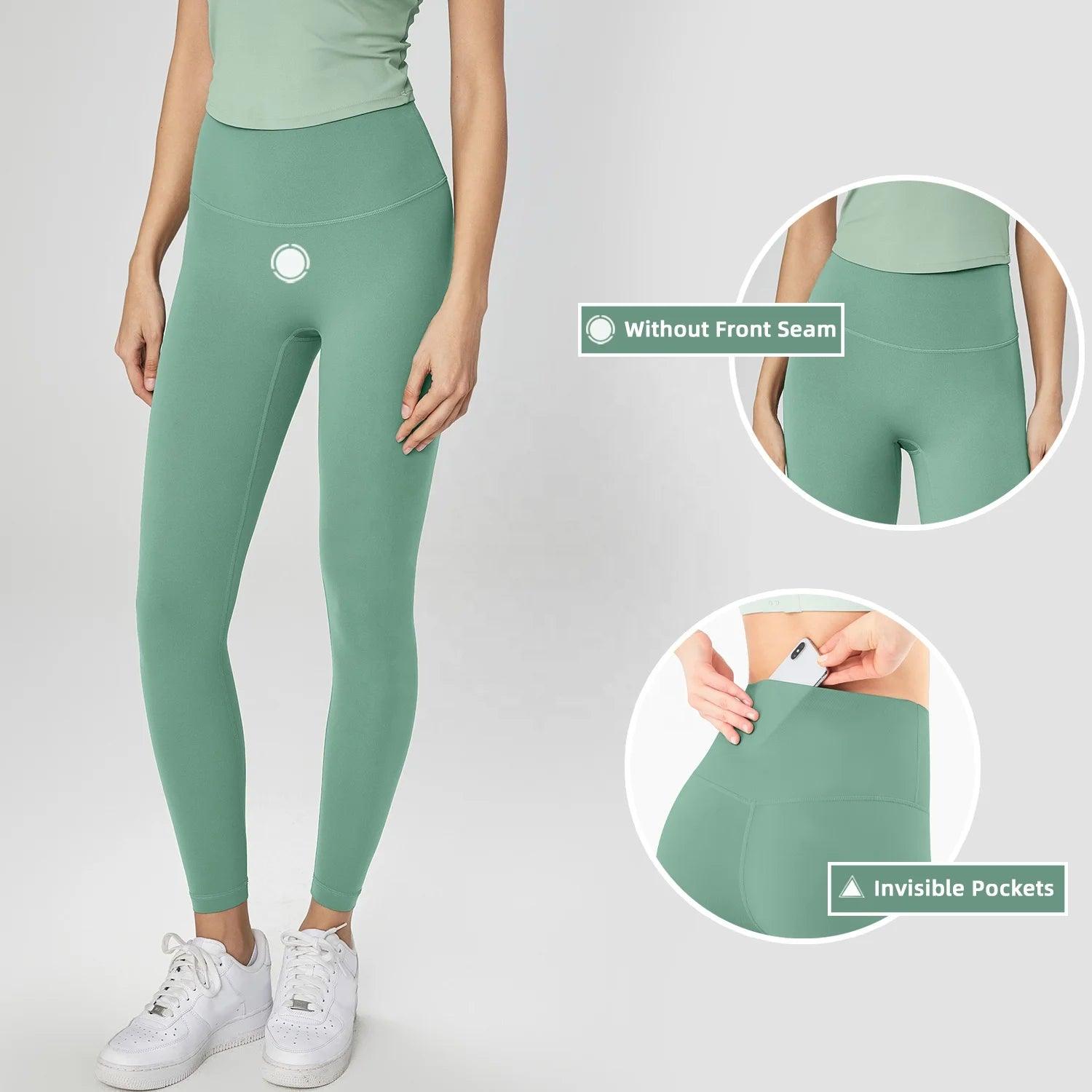 Trendy activewear outfit suitable for yoga, running, or gym sessions.- SOO SOO COOL