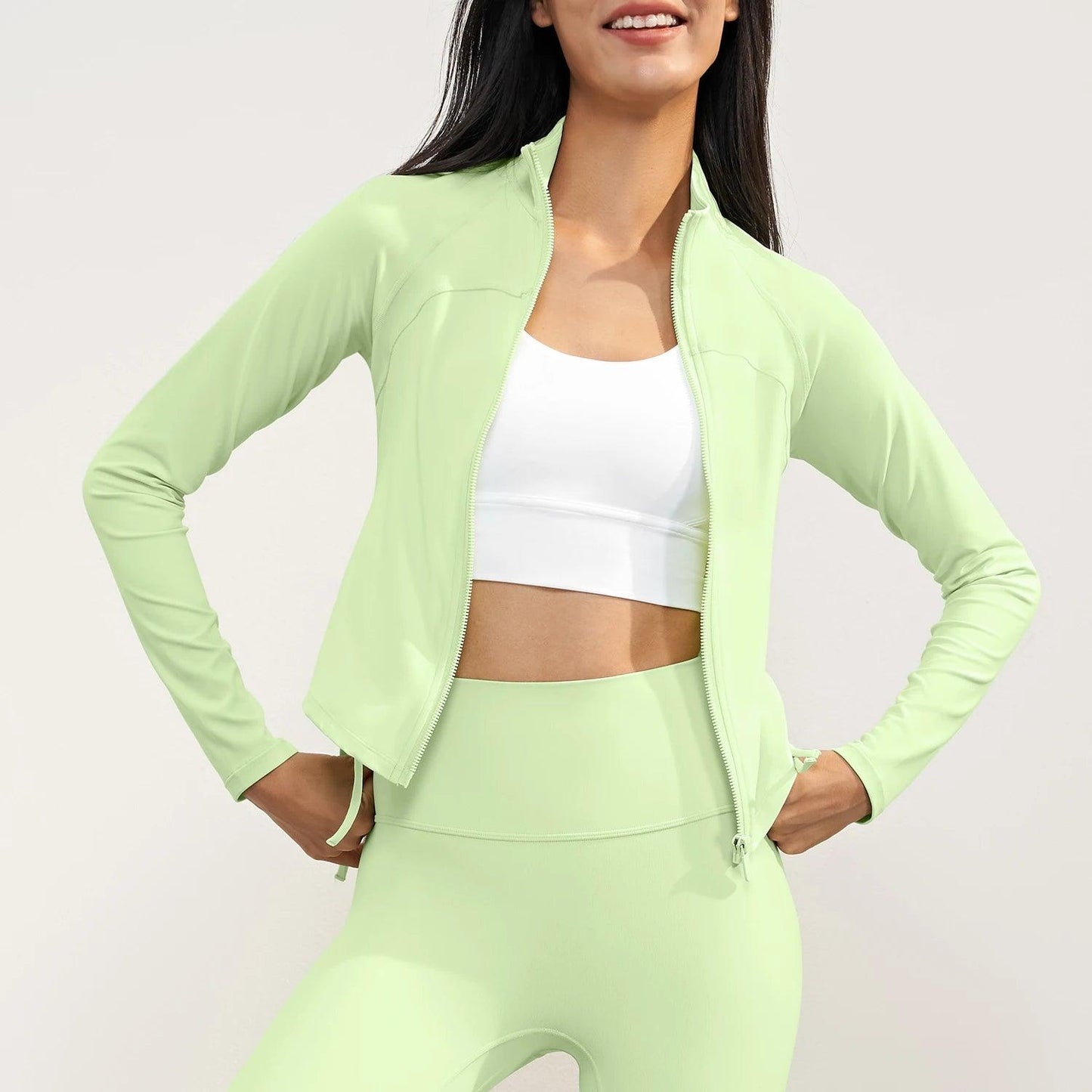 Trendy activewear outfit suitable for yoga, running, or gym sessions.- SOO SOO COOL Fashion Online Store