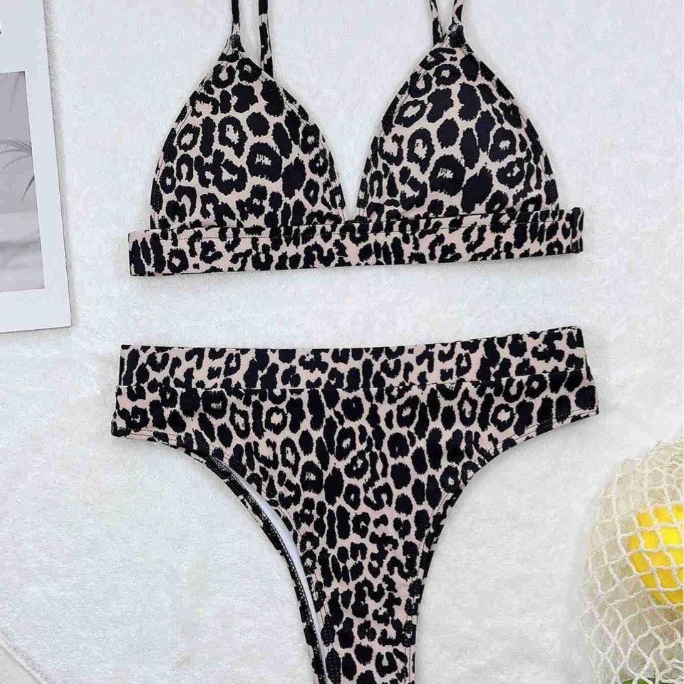 Leopard Print Bikini - SOO SOO COOL Fashion Online Store