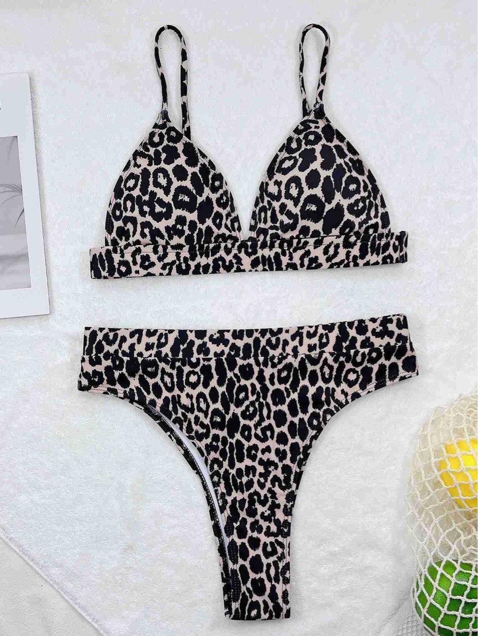 Leopard Print Bikini - SOO SOO COOL Fashion Online Store