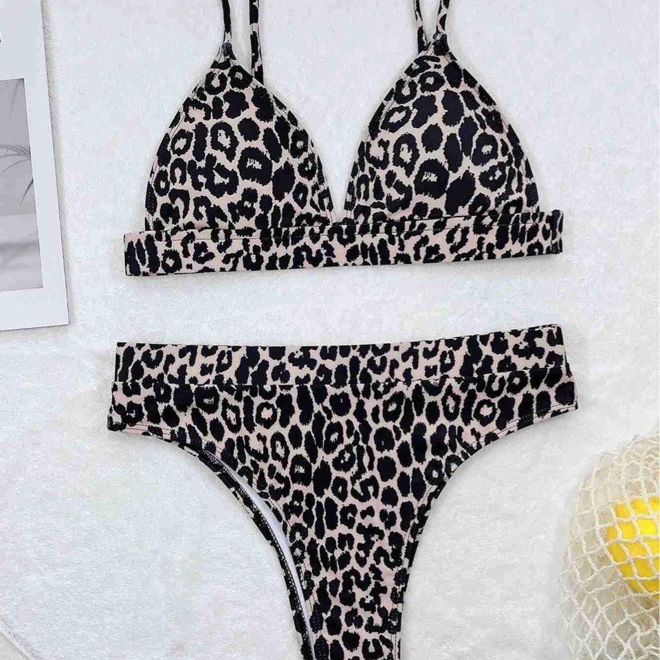 Leopard Print Bikini - SOO SOO COOL Fashion Online Store