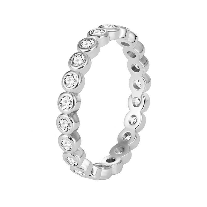 Light Luxury White Zirconium Index Finger Ring - SOO SOO COOL Fashion Online Store