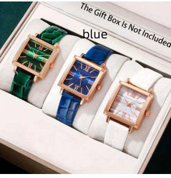 Square Watch Luxury Fashion Bamboo Pattern - SOO SOO COOL Fashion Online Store