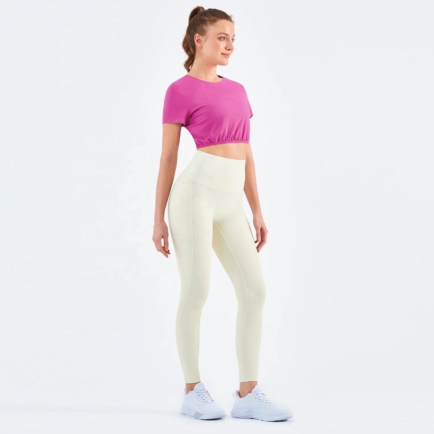 Trendy activewear outfit suitable for yoga, running, or gym sessions.- SOO SOO COOL Fashion Online Store