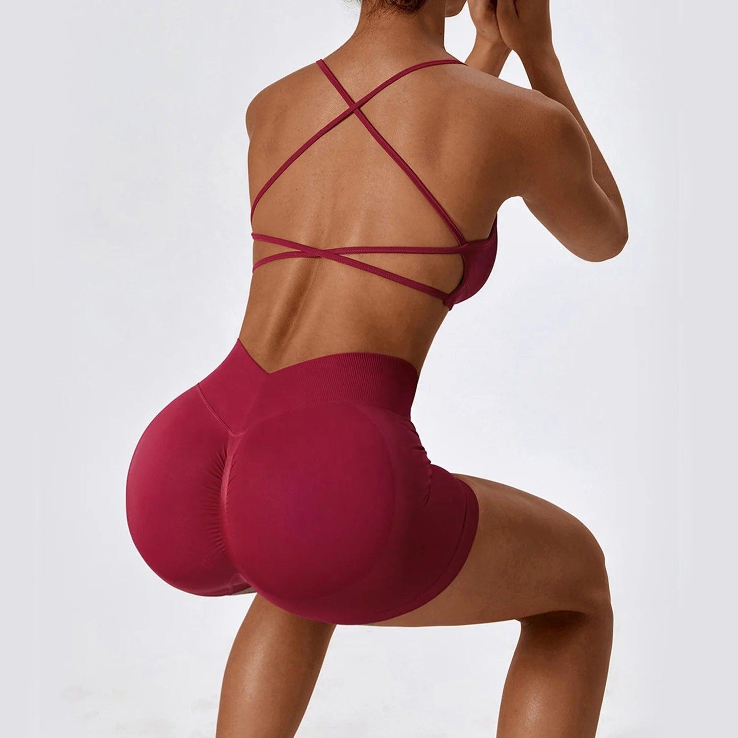 Trendy activewear outfit suitable for yoga, running, or gym sessions.- SOO SOO COOL Fashion Online Store