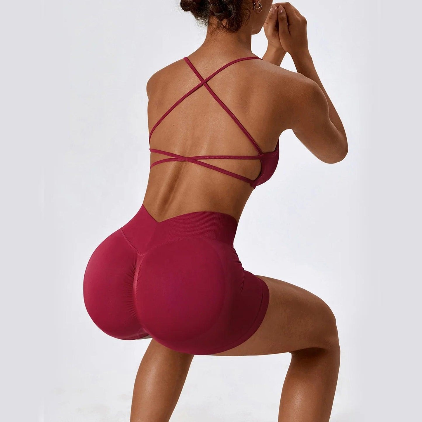 Trendy activewear outfit suitable for yoga, running, or gym sessions.- SOO SOO COOL Fashion Online Store