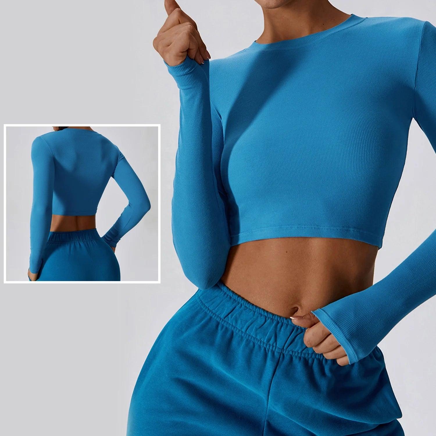 Trendy activewear outfit suitable for yoga, running, or gym sessions.- SOO SOO COOL Fashion Online Store