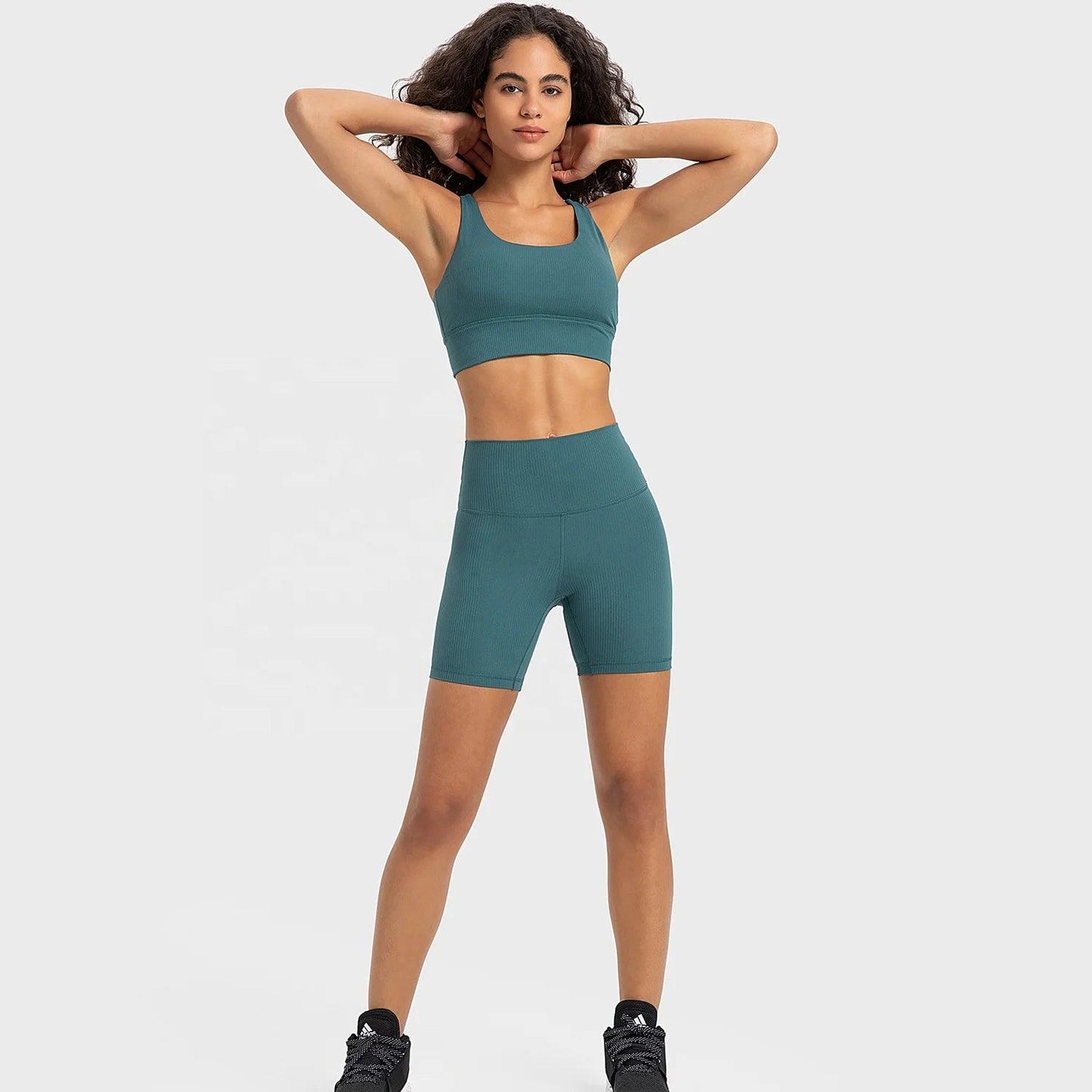 Trendy activewear outfit suitable for yoga, running, or gym sessions.- SOO SOO COOL Fashion Online Store