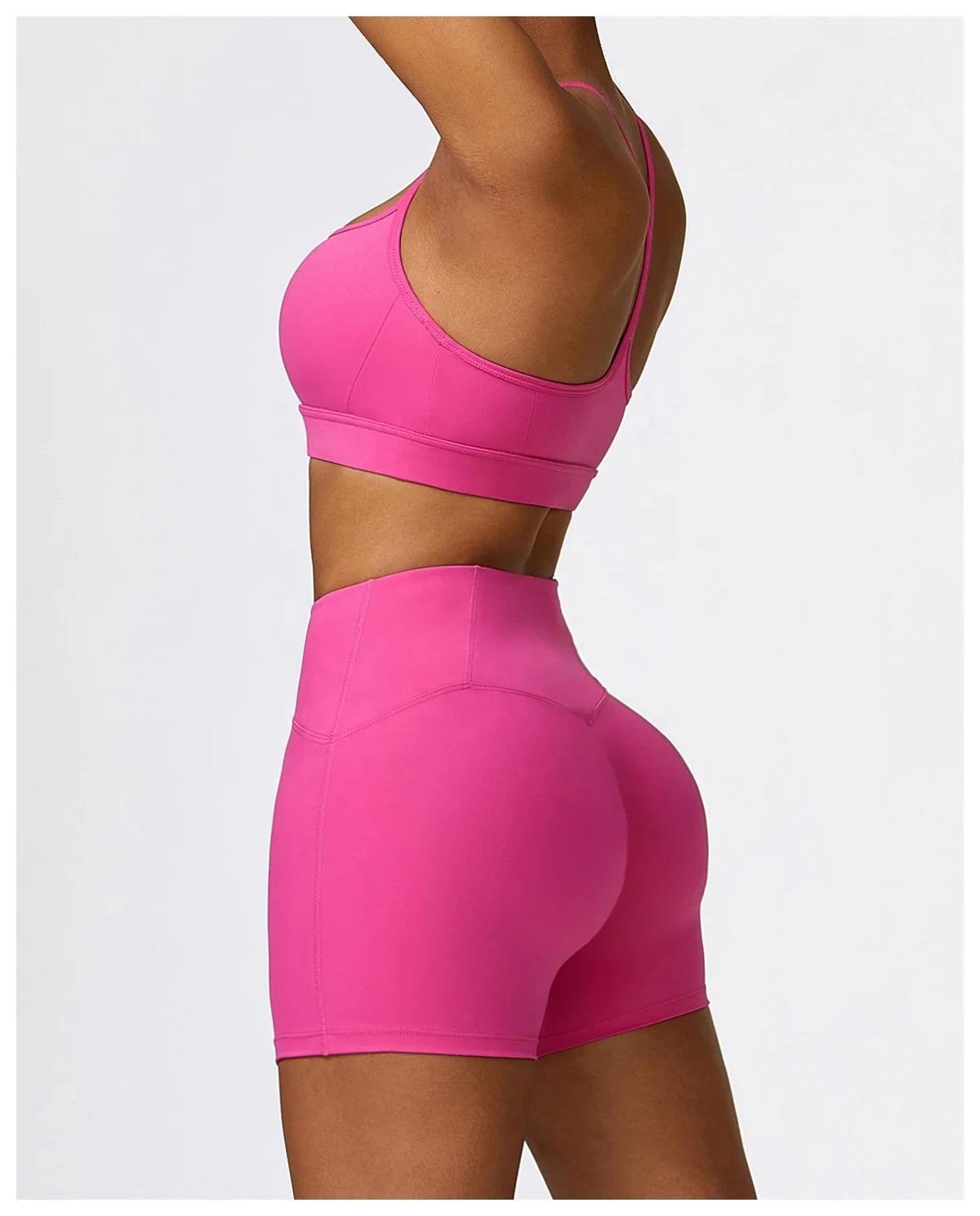 Trendy activewear outfit suitable for yoga, running, or gym sessions.- SOO SOO COOL Fashion Online Store