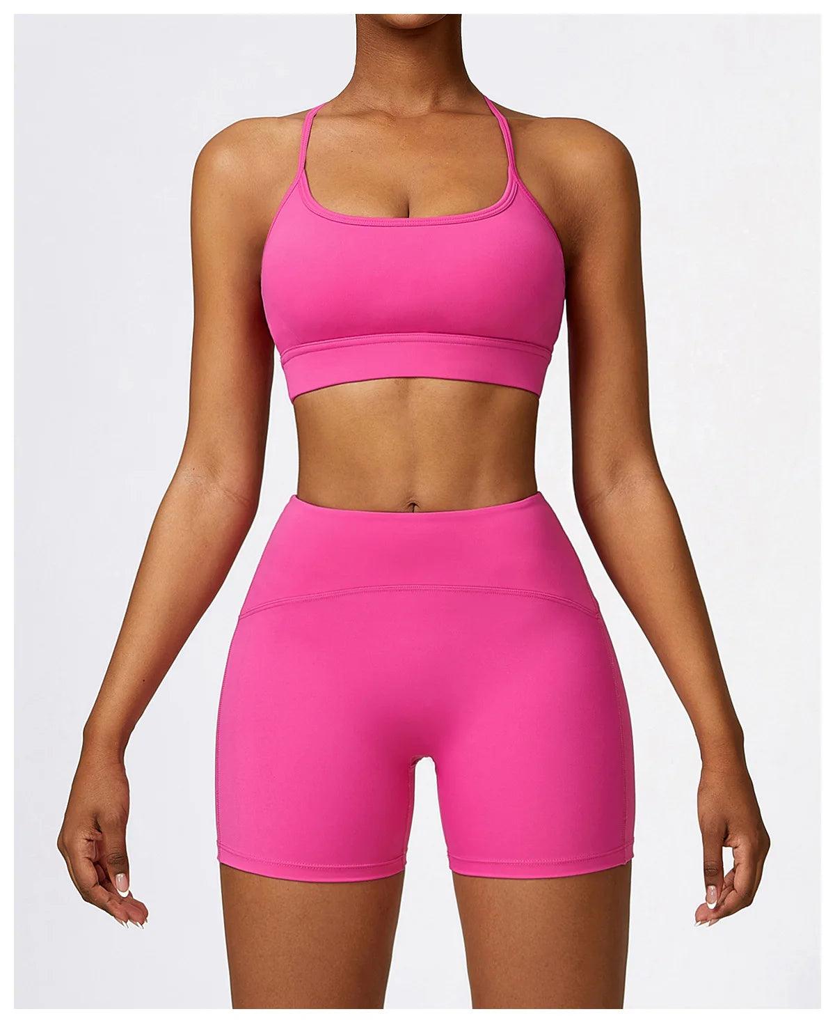 Trendy activewear outfit suitable for yoga, running, or gym sessions.- SOO SOO COOL Fashion Online Store