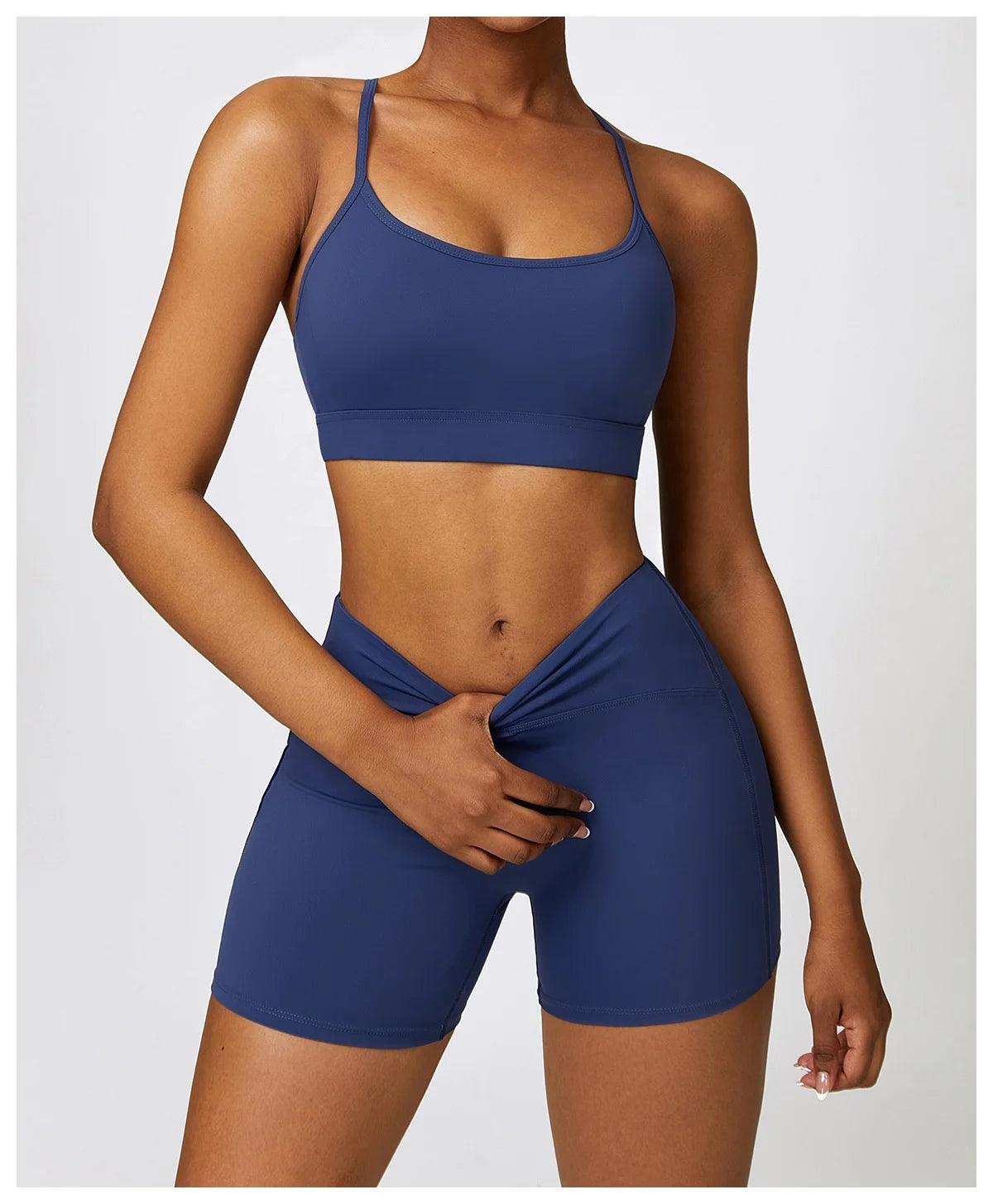 Trendy activewear outfit suitable for yoga, running, or gym sessions.- SOO SOO COOL Fashion Online Store