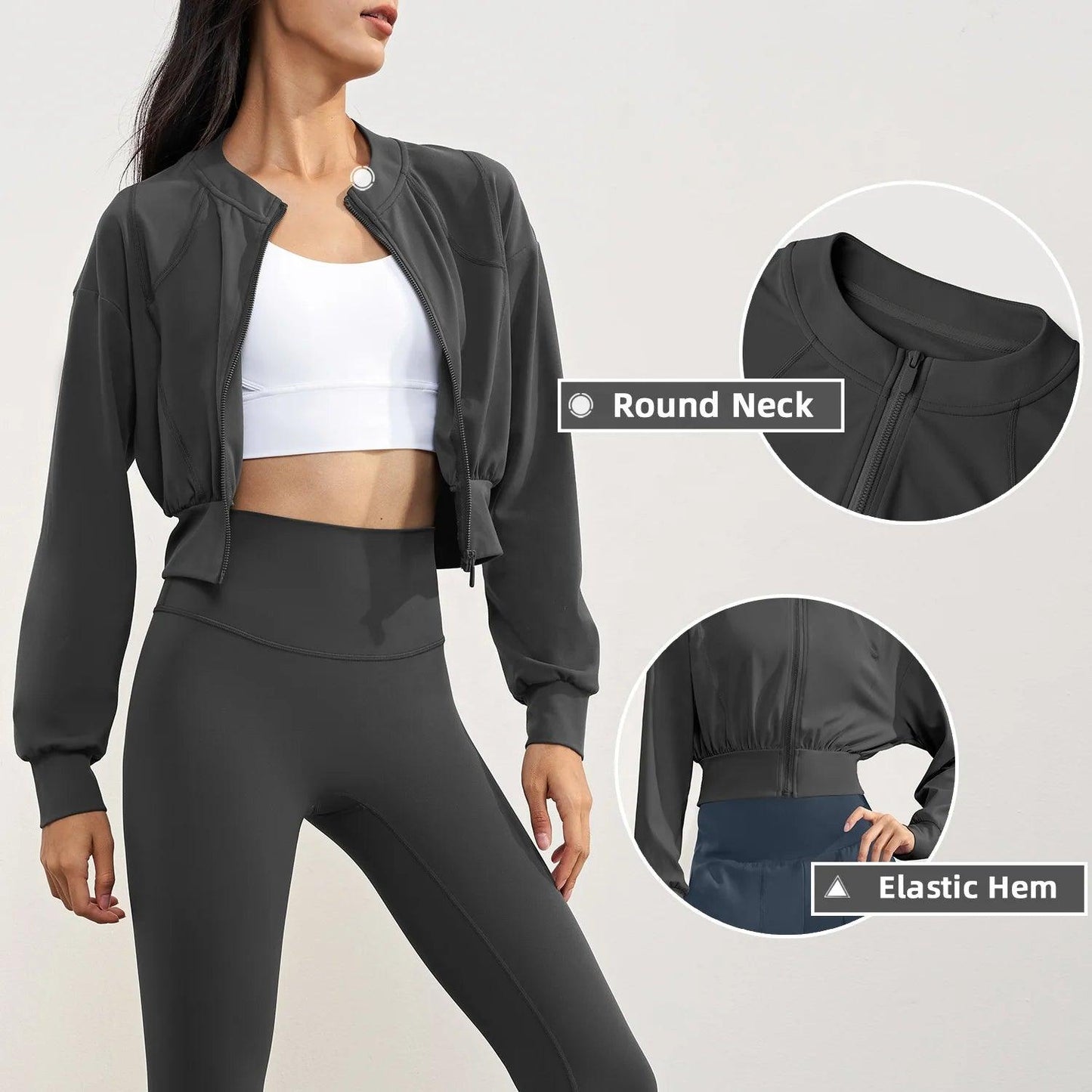 Trendy activewear outfit suitable for yoga, running, or gym sessions.- SOO SOO COOL Fashion Online Store