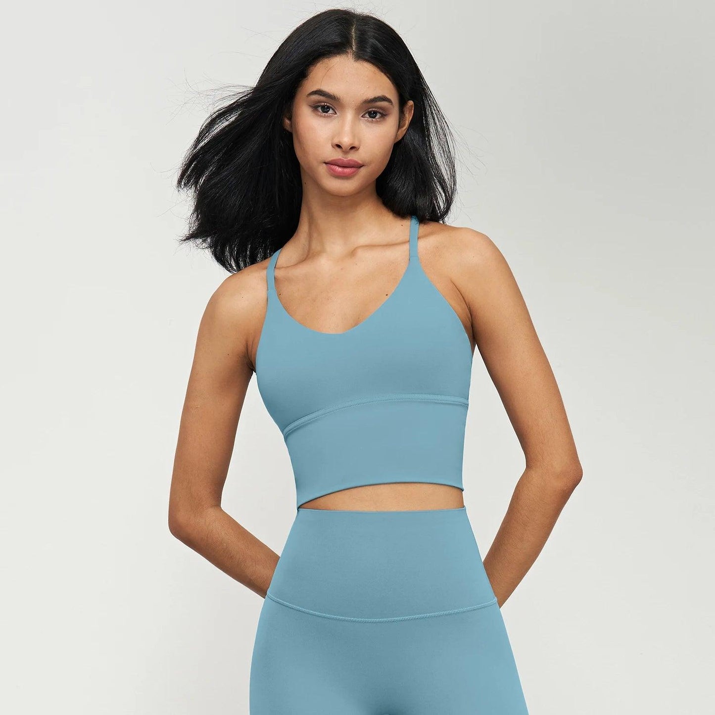 Trendy activewear outfit suitable for yoga, running, or gym sessions.- SOO SOO COOL Fashion Online Store