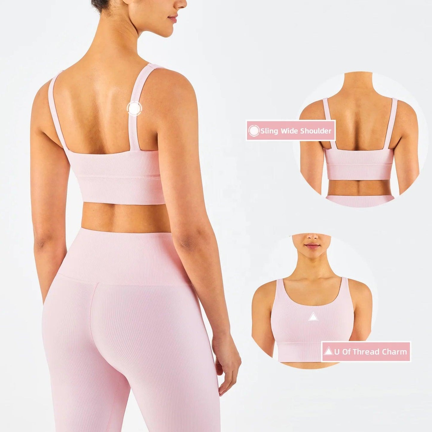 Trendy activewear outfit suitable for yoga, running, or gym sessions.- SOO SOO COOL Fashion Online Store