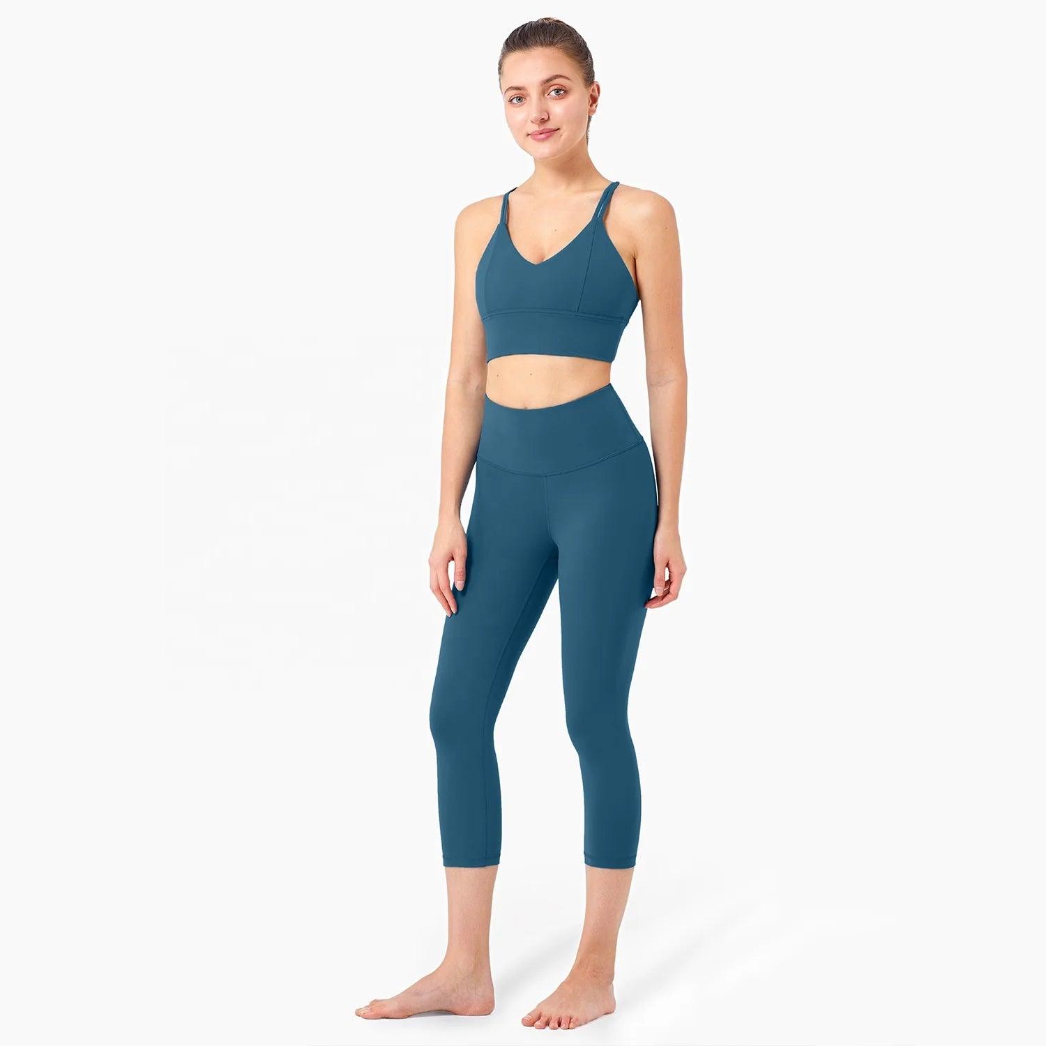 Trendy activewear outfit suitable for yoga, running, or gym sessions.- SOO SOO COOL Fashion Online Store