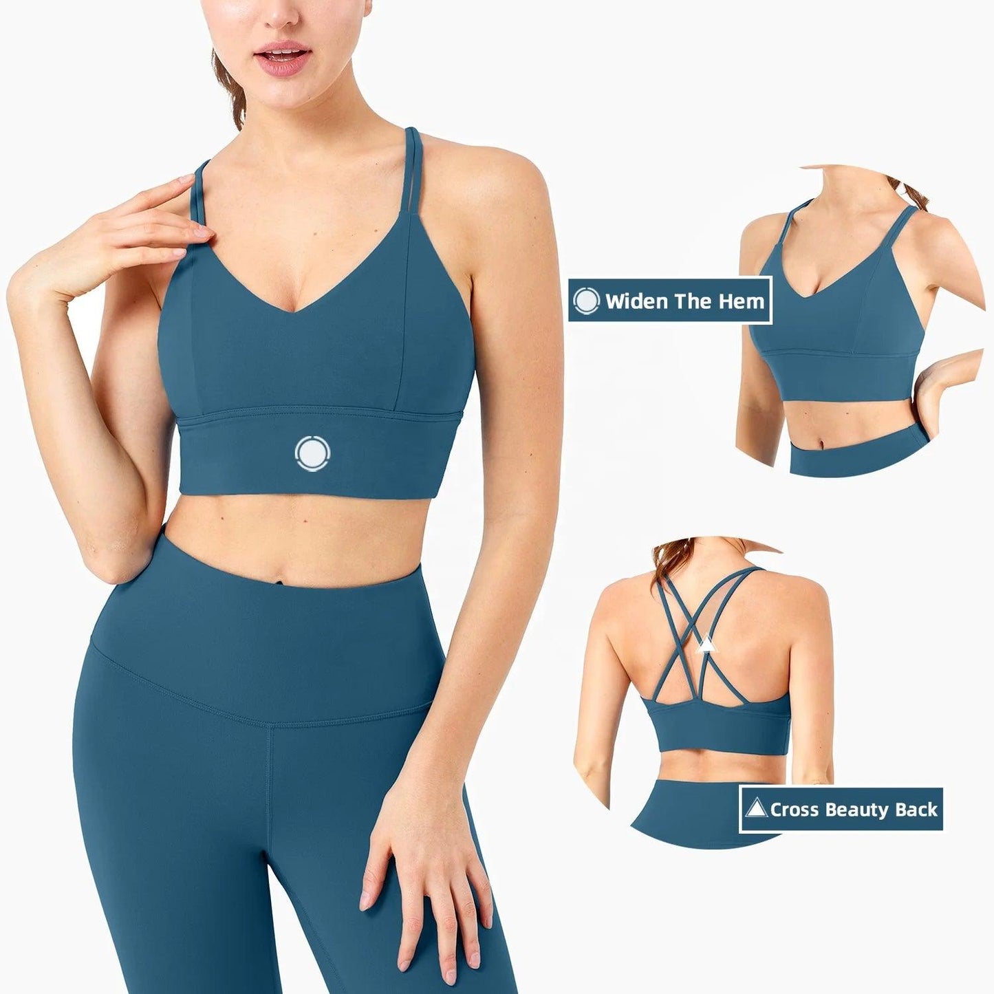 Trendy activewear outfit suitable for yoga, running, or gym sessions.- SOO SOO COOL Fashion Online Store