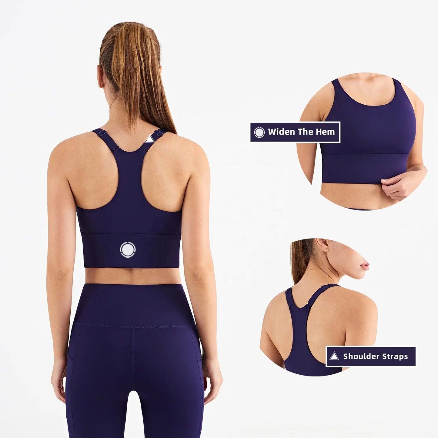 Trendy activewear outfit suitable for yoga, running, or gym sessions.- SOO SOO COOL