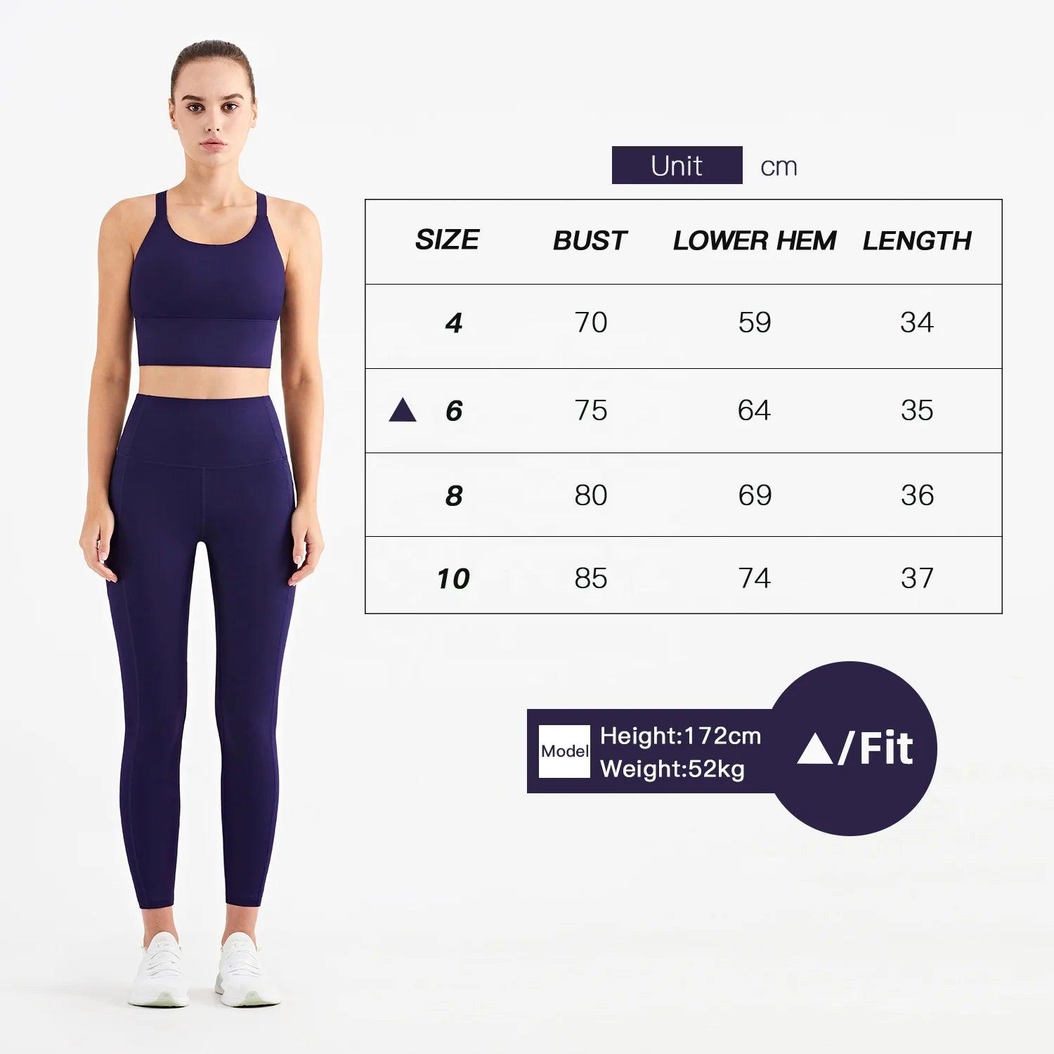 Trendy activewear outfit suitable for yoga, running, or gym sessions.- SOO SOO COOL