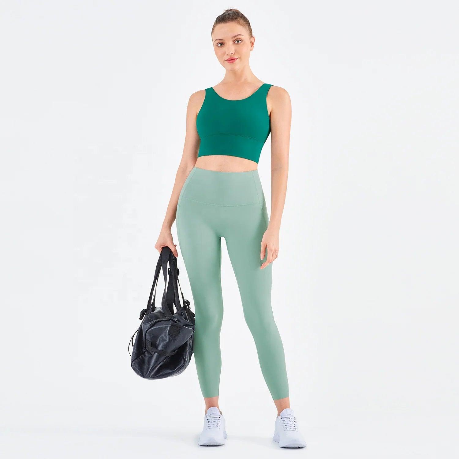 Trendy activewear outfit suitable for yoga, running, or gym sessions.- SOO SOO COOL Fashion Online Store