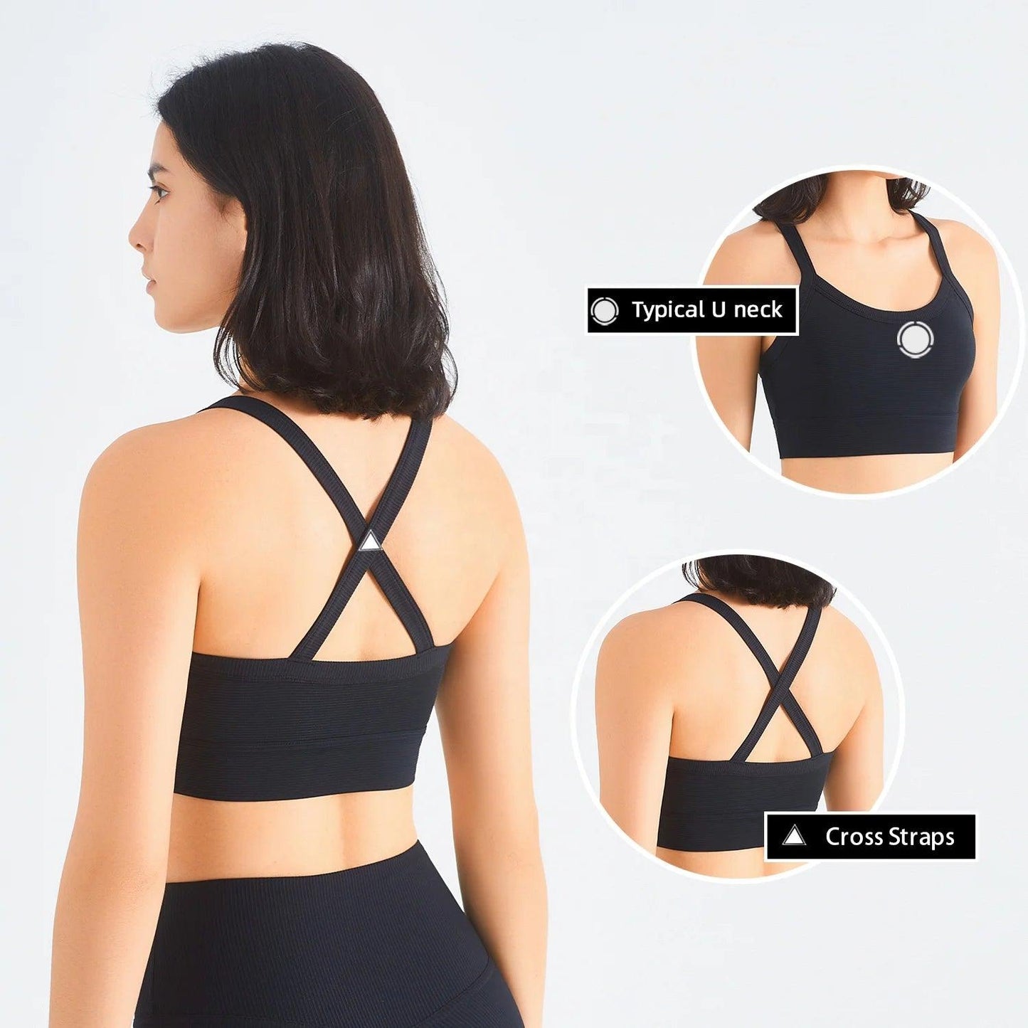 Trendy activewear outfit suitable for yoga, running, or gym sessions.- SOO SOO COOL Fashion Online Store