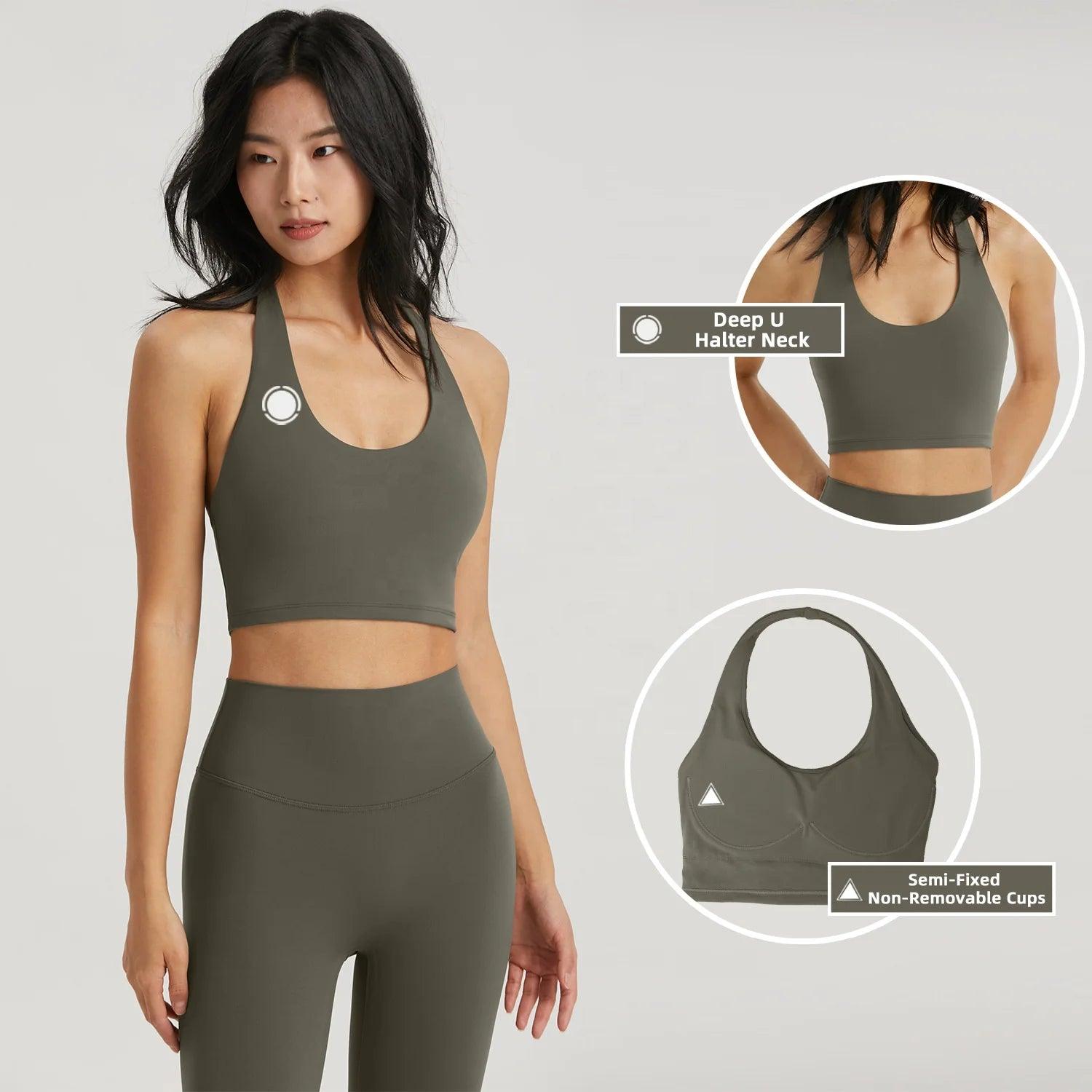 Trendy activewear outfit suitable for yoga, running, or gym sessions.- SOO SOO COOL Fashion Online Store