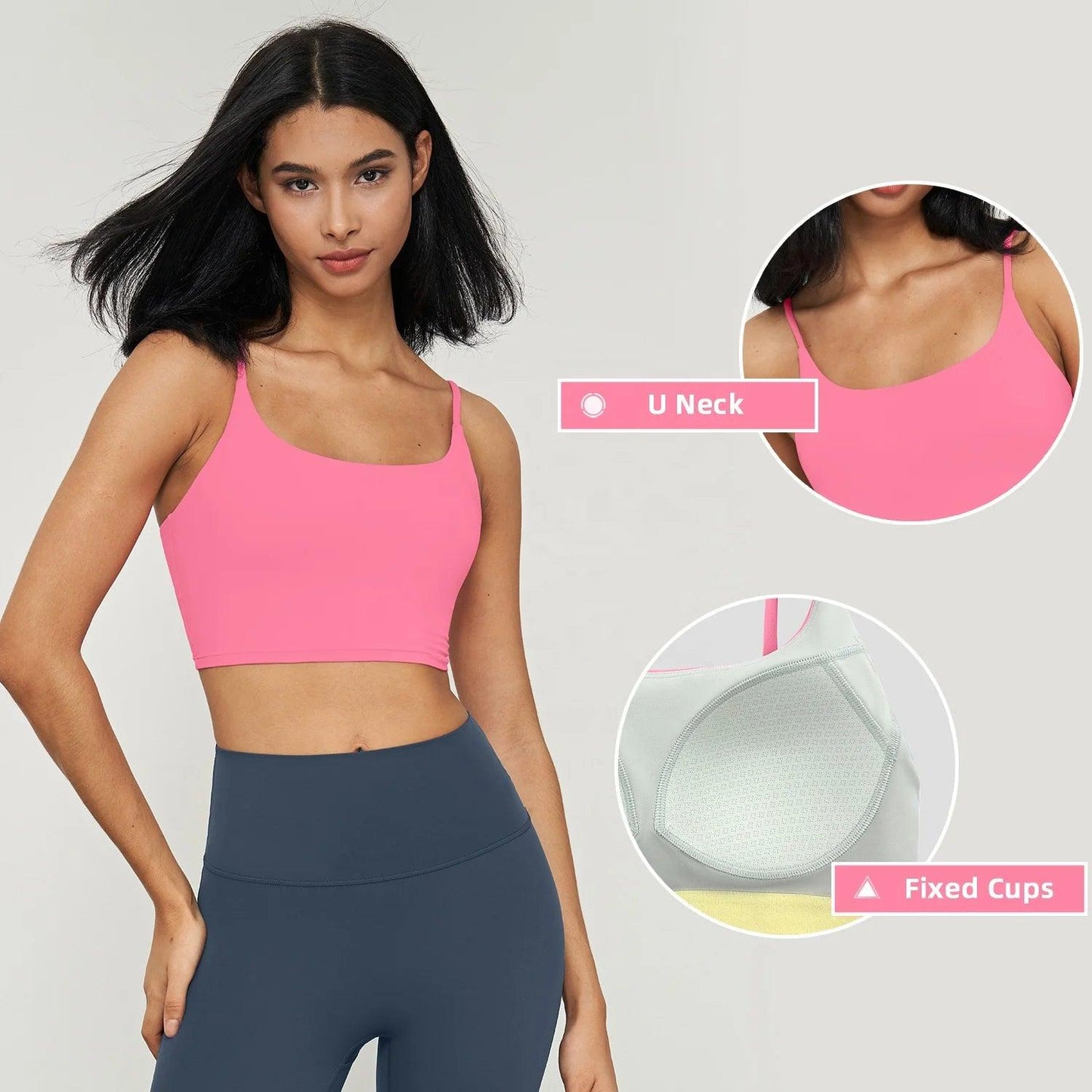 Trendy activewear outfit suitable for yoga, running, or gym sessions.- SOO SOO COOL Fashion Online Store