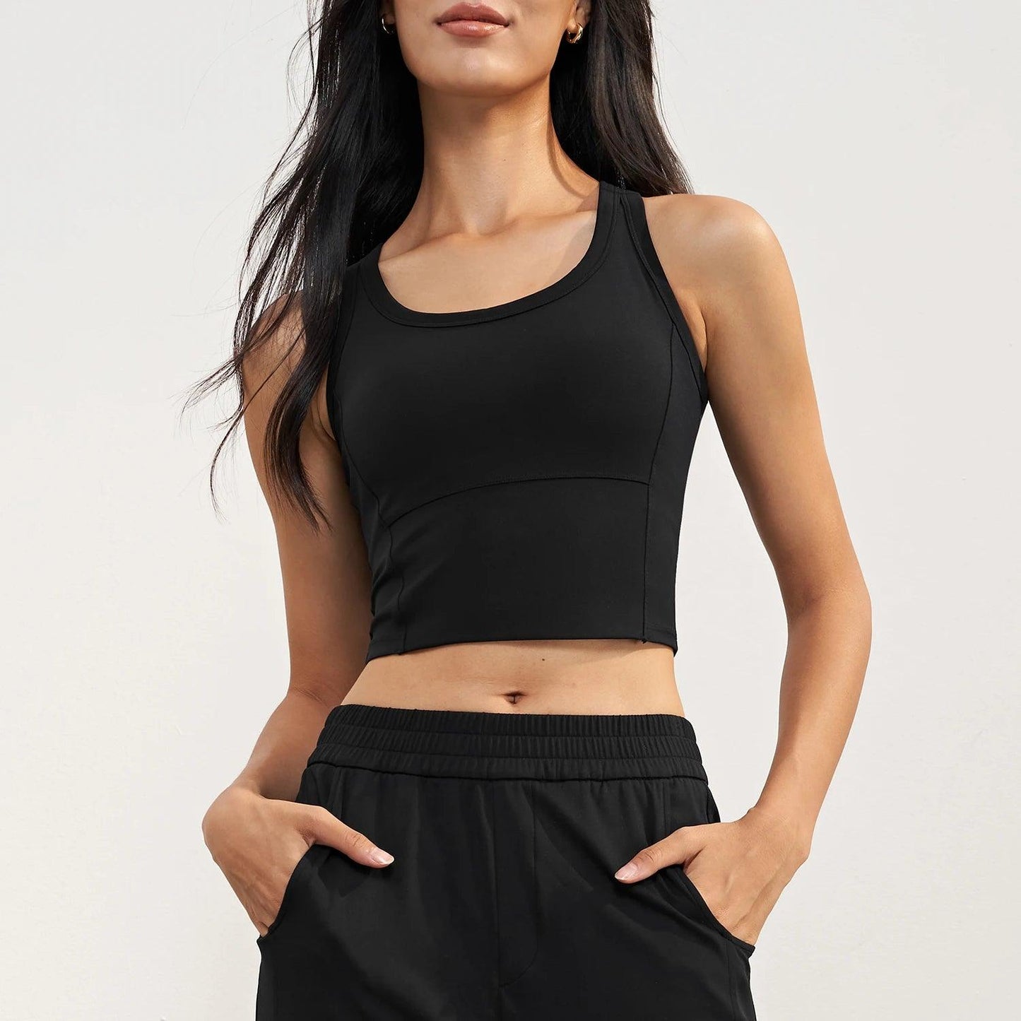 Trendy activewear outfit suitable for yoga, running, or gym sessions.- SOO SOO COOL Fashion Online Store