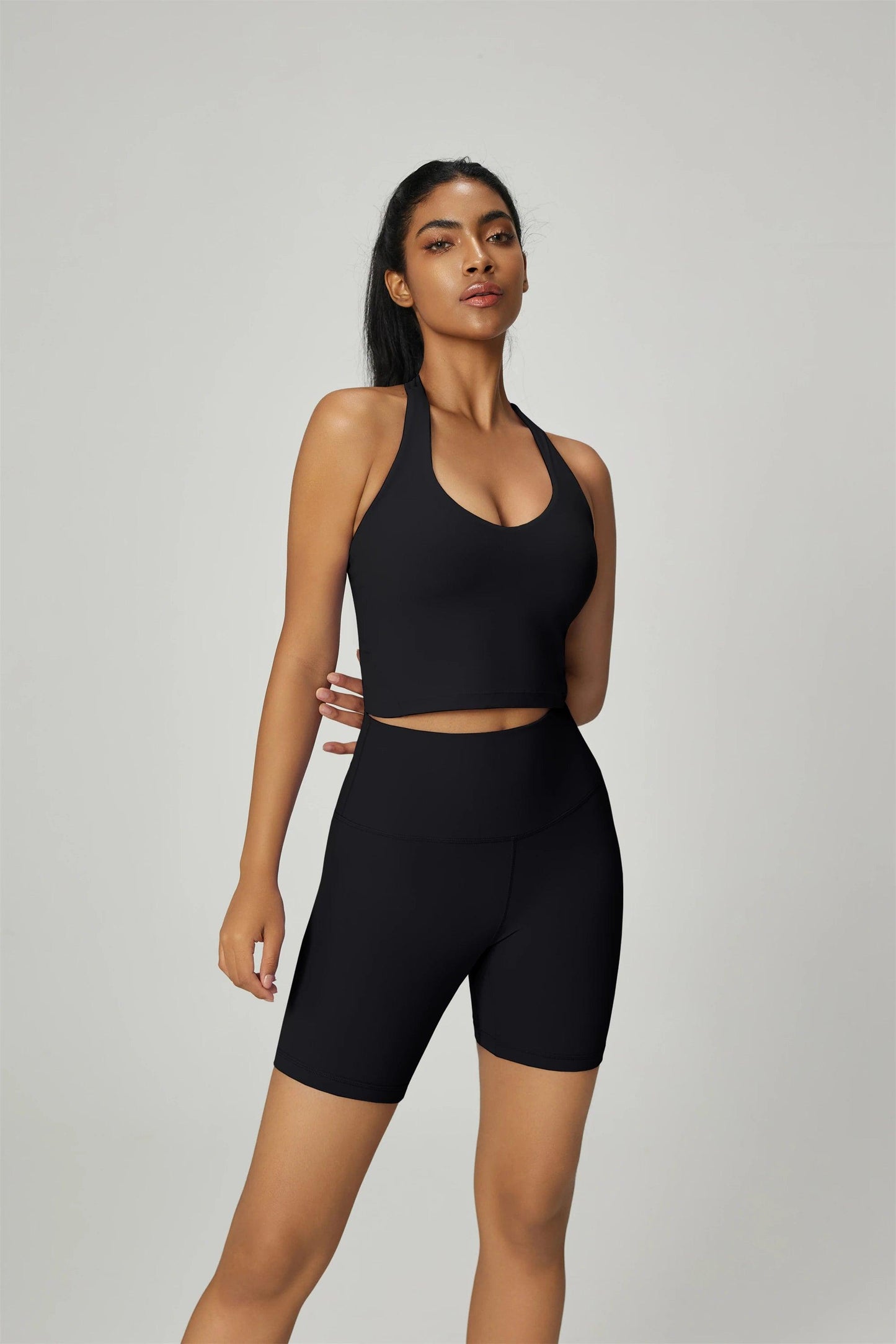 Trendy activewear outfit suitable for yoga, running, or gym sessions.- SOO SOO COOL Fashion Online Store