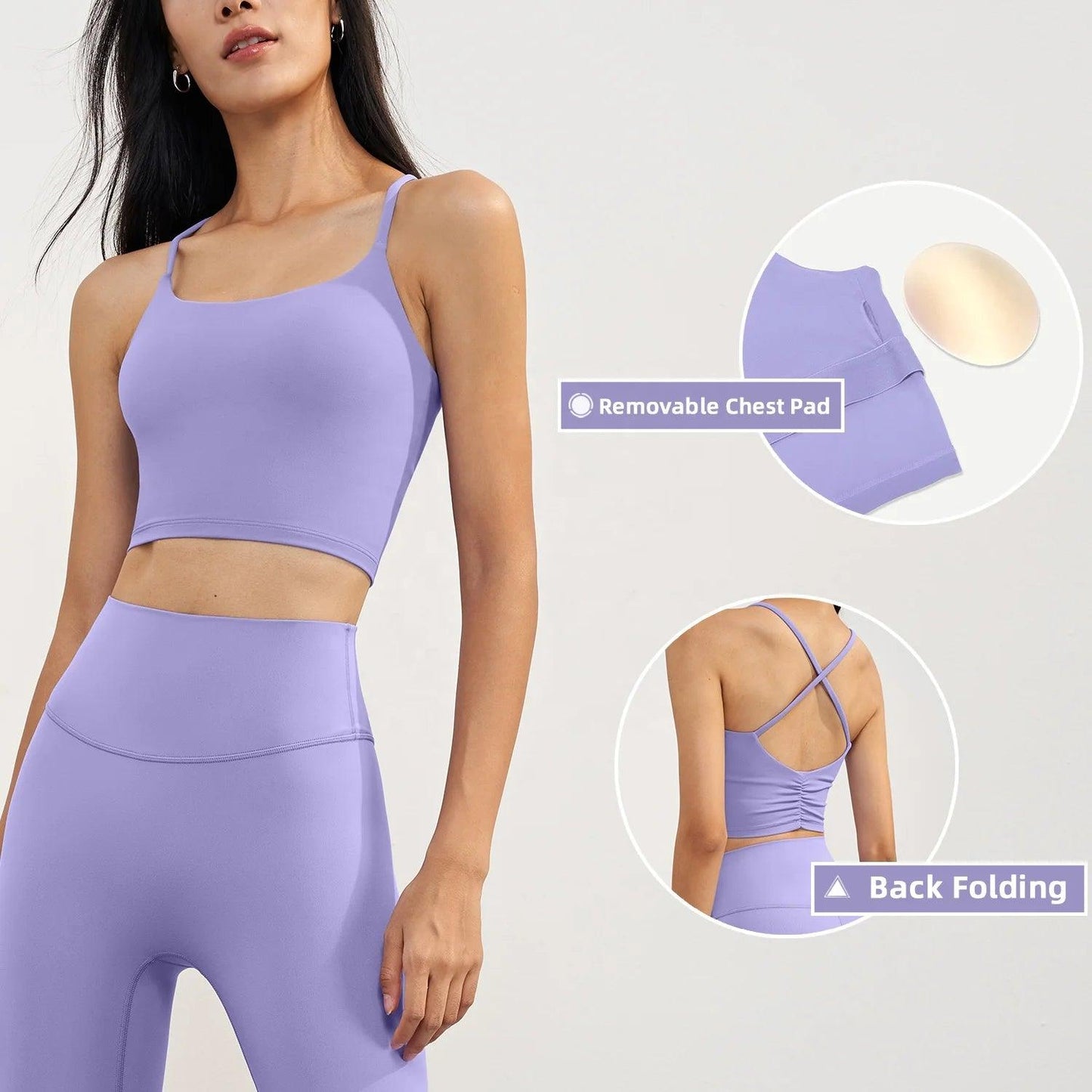 Trendy activewear outfit suitable for yoga, running, or gym sessions.- SOO SOO COOL Fashion Online Store